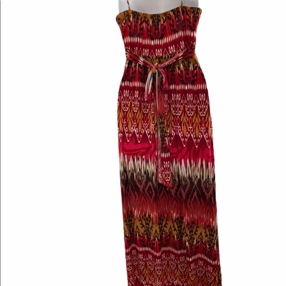 Carole Little Tribal Print Maxi Dress - Picture 2 of 5